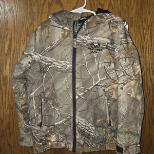 Realtree Kids Insulated Camo Coat with Hood